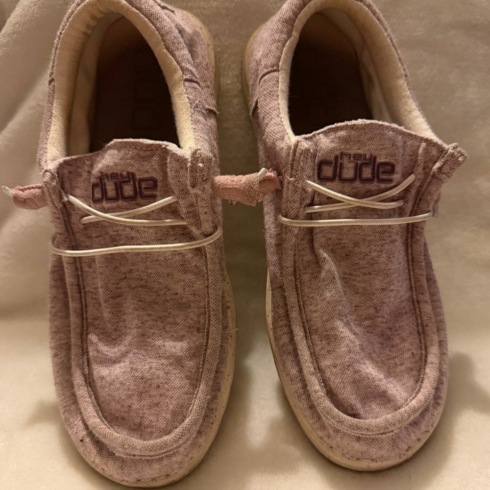 Hey Dude Light Pink Loafers